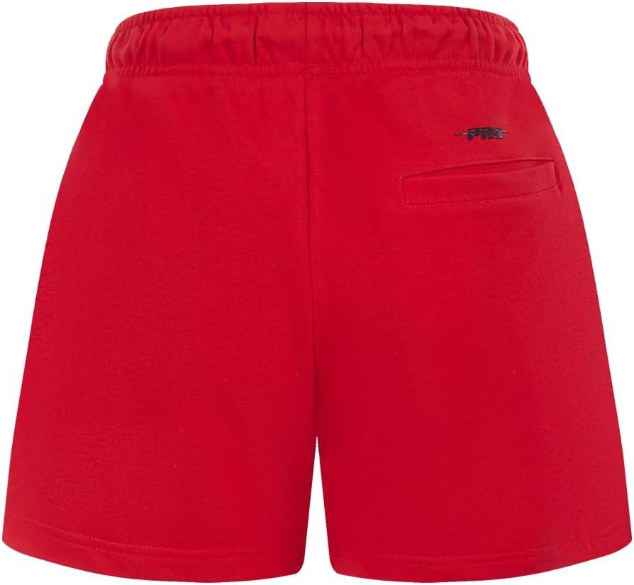 image:imagePro Standard Womens NFL Classic Chenille Fleece ShortRed