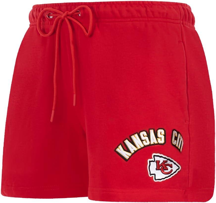 image:imagePro Standard Womens NFL Classic Chenille Fleece ShortRed