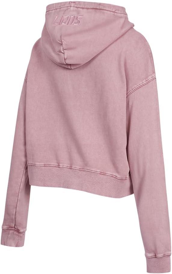 image:imagePro Standard Womens NFL Washed Classic Cropped Pullover HoodieWashed Mauve