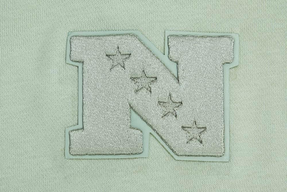 image:imageWomens NFL Los Angeles Chargers Neutral Fleece Crewneck Taupe by Pro StandardMoss