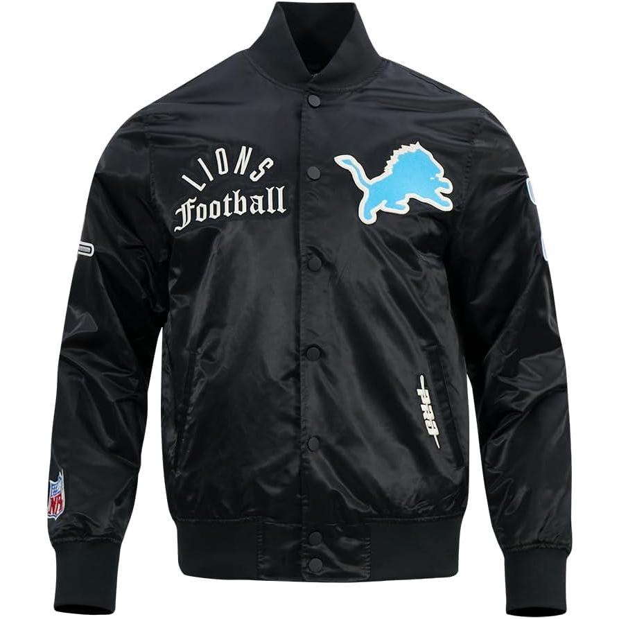 image:imagePro Standard Mens NFL Modern Originals Satin JacketBlack