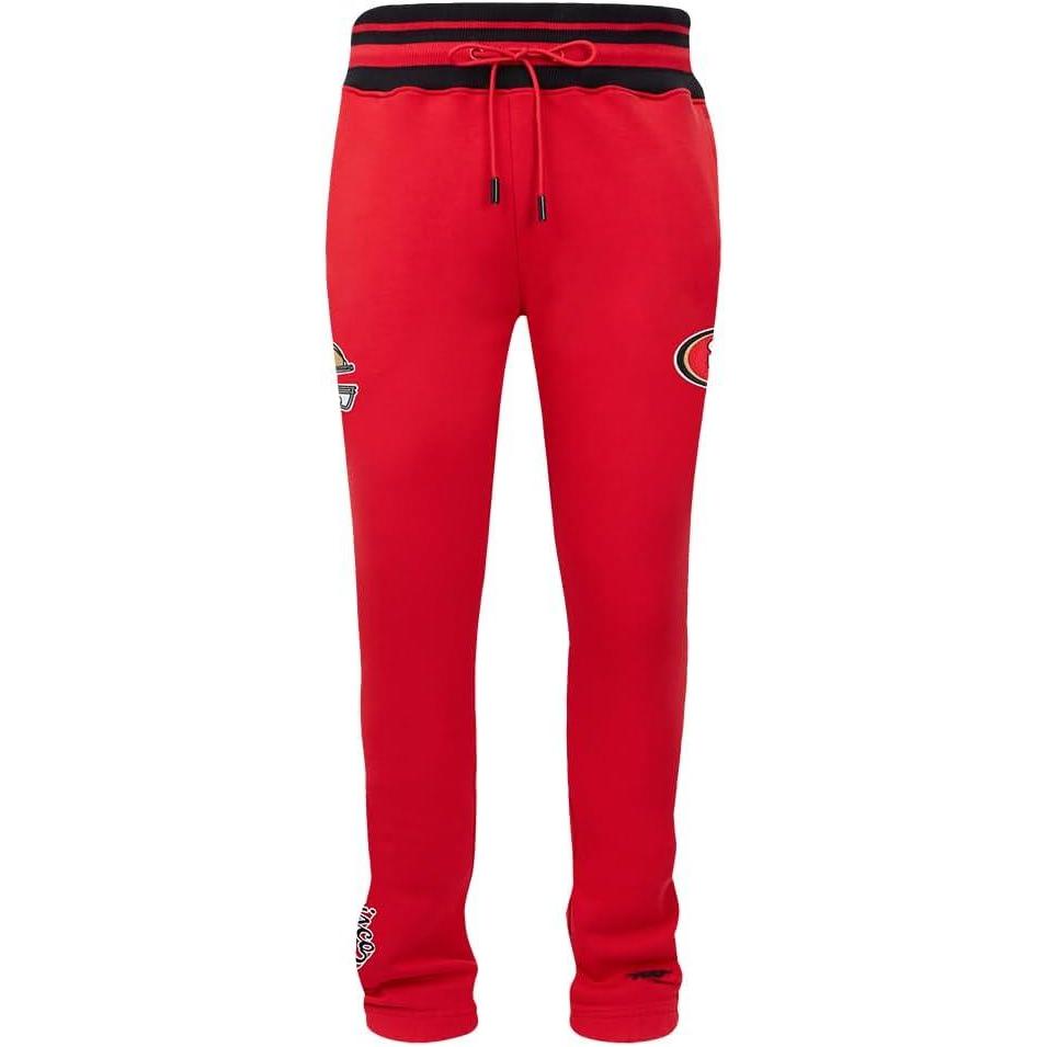 image:imagePro Standard Mens NFL Script Tail SweatpantRedBlack