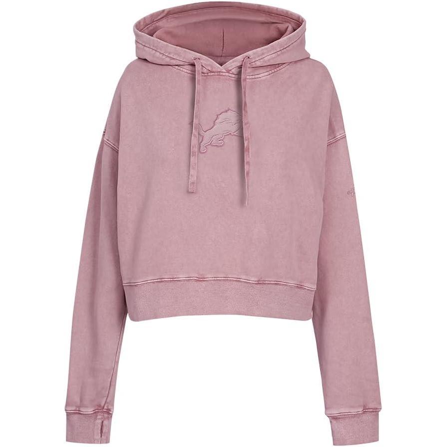 image:imagePro Standard Womens NFL Washed Classic Cropped Pullover HoodieWashed Mauve