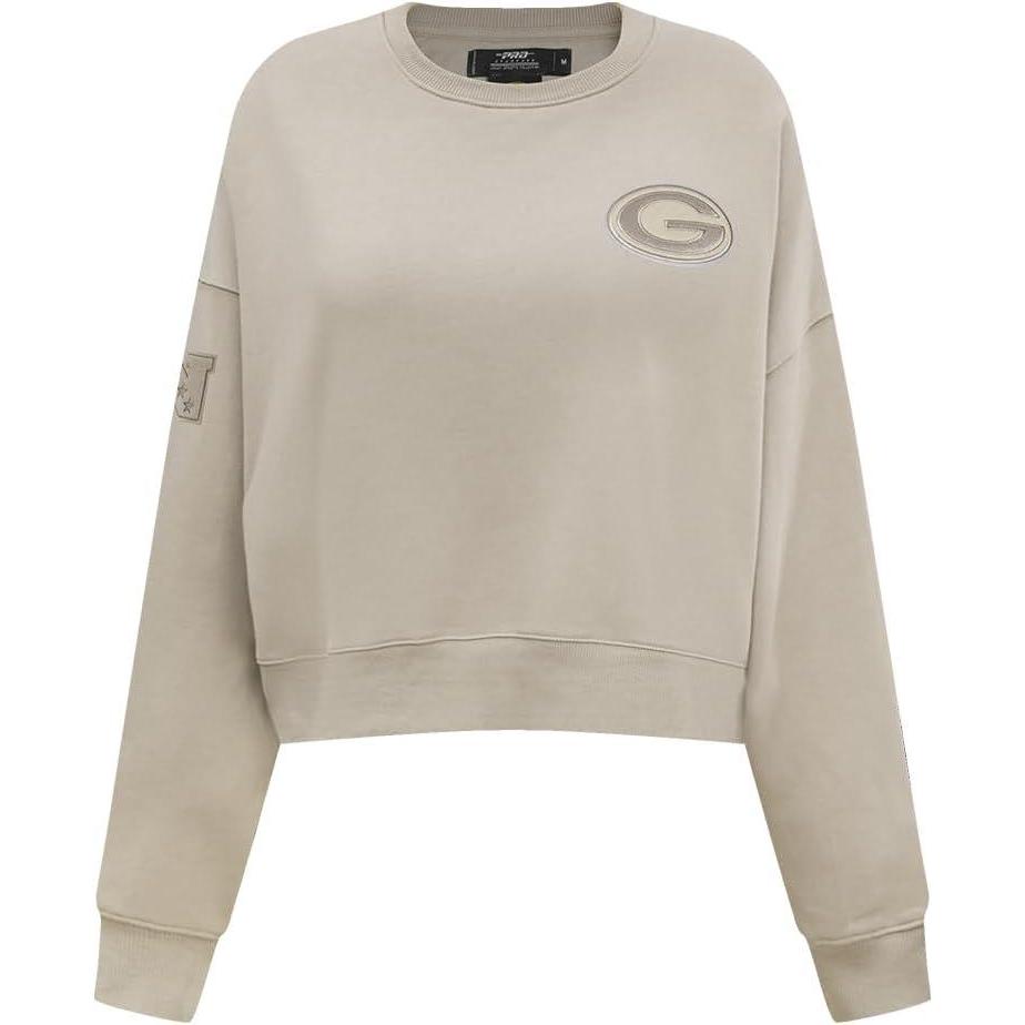 image:imageWomens NFL Los Angeles Chargers Neutral Fleece Crewneck Taupe by Pro StandardTaupe