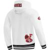 Pro Standard Mens NFL City Ransom Satin Jacket(White)