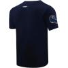 Pro Standard Mens NFL Mashup Cotton Single Short Sleeve Tee(Midnight Navy)
