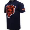 Pro Standard Mens NFL Mashup Cotton Single Short Sleeve Tee(Midnight Navy)