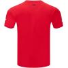 Pro Standard Mens NFL Mashup Cotton Single Short Sleeve Tee(Red)