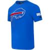 Pro Standard Mens NFL Mashup Cotton Single Short Sleeve Tee(Royal Blue)