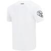 Pro Standard Mens NFL Mashup Cotton Single Short Sleeve Tee(White)