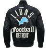 Pro Standard Mens NFL Modern Originals Satin Jacket(Black)