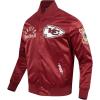Pro Standard Mens NFL Modern Originals Satin Jacket(Cardinal Red)