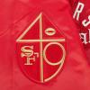 Pro Standard Mens NFL Modern Originals Satin Jacket(Red)