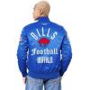 Pro Standard Mens NFL Modern Originals Satin Jacket(Royal Blue)