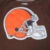 Pro Standard Mens NFL Script Tail Button Down Mesh Top(Brown)