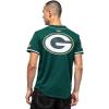 Pro Standard Mens NFL Script Tail Button Down Mesh Top(Forest Green)