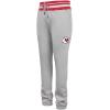 Pro Standard Mens NFL Script Tail Sweatpant(Heather Gray/Red)
