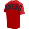 Pro Standard Mens NFL Wingspan Long Sleeve Tee(Red)