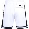 Pro Standard NBA Mens Mens NBA DIY Pick Stitch Cotton Double Knit Athletic Short(White/Black)