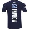 Pro Standard NBA Mens Mens NBA Memphis Grizzlies Classic Player Cotton Short Sleeve Tee(Midnight Navy)