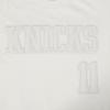 Pro Standard NBA Mens Mens NBA New York Knicks Neutrals Player Cotton Short Sleeve Tee(Eggshell)