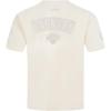 Pro Standard NBA Mens Mens NBA New York Knicks Neutrals Player Cotton Short Sleeve Tee(Eggshell)