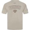 Pro Standard NBA Mens Mens NBA New York Knicks Neutrals Player Cotton Short Sleeve Tee(Taupe)
