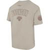 Pro Standard NBA Mens Mens NBA New York Knicks Neutrals Player Cotton Short Sleeve Tee(Taupe)