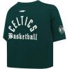 Pro Standard NBA Womens Womens NBA Modern Originals Cotton Short Sleeve Boxy Tee(Forest Green)