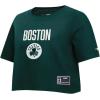 Pro Standard NBA Womens Womens NBA Modern Originals Cotton Short Sleeve Boxy Tee(Forest Green)