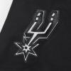 Pro Standard NBA Womens Womens NBA San Antonio Spurs Classic Player Cotton Short Sleeve Boxy Tee(Black)