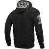 Pro Standard NBA mens Mens Nba Milwaukee Bucks Classic Player Cotton Double Knit Pull Over Hoodie(Black)