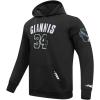 Pro Standard NBA mens Mens Nba Milwaukee Bucks Classic Player Cotton Double Knit Pull Over Hoodie(Black)