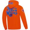 Pro Standard NBA mens Mens Nba Souvenir Brushed Back French Terry Pull Over Hoodie(Orange)