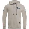 Pro Standard NBA mens Mens Nba Souvenir Brushed Back French Terry Pull Over Hoodie(Taupe)