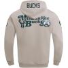 Pro Standard NBA mens Mens Nba Souvenir Brushed Back French Terry Pull Over Hoodie(Taupe)
