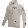 Pro Standard NBA mens Mens Nba Souvenir Brushed Back French Terry Pull Over Hoodie(Taupe)
