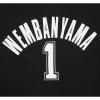 Pro Standard NBA womens Womens Nba San Antonio Spurs Classic Player Brushed Back French Terry Crewneck Sweatshirt(Black)