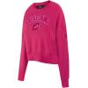 Pro Standard Womens NBA Classic Triple Pink Sweatshirt(Beetroot Purple)