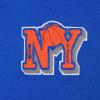 Pro Standard Womens NBA Mash Up Cropped Pullover Hoodie(Royal/Orange/Royal)
