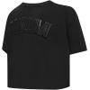 Pro Standard Womens NFL Arizona Cardinals Classic Triple Black Short Sleeve Boxy Tee L