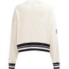 Pro Standard Womens NFL Retro Classics Crewneck Sweatshirt(Eggshell/ Black)