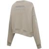 Pro Standard Womens NFL Washington Commanders Neutral Crewneck Sweatshirt Taupe S