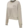 Women’s NFL Los Angeles Chargers Neutral Fleece Crewneck (Taupe) by Pro Standard(Taupe)