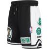 Pro Standard NBA Mens Mens NBA DIY Pick Stitch Cotton Double Knit Athletic Short(Black)