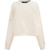 Pro Standard NHL womens Womens Nhl Neutral Brushed Back French Terry Crewneck Sweatshirt(Eggshell)