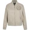 Pro Standard NHL womens Womens Nhl Neutral Twill Jacket(Taupe)