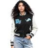 Pro Standard Womens NFL Best of Varsity Jacket(Black/White)