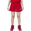 Pro Standard Womens NFL Classic Chenille Fleece Short(Red)