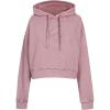 Pro Standard Womens NFL Washed Classic Cropped Pullover Hoodie(Washed Mauve)